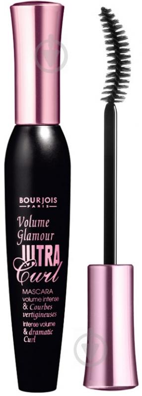 Туш для вій Bourjois Volume Glamour Ultra Curl чорний - фото 1