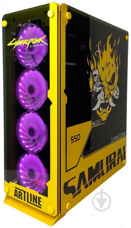 Компьютер Artline Samurai (SAMURAIv04) yellow - фото 8
