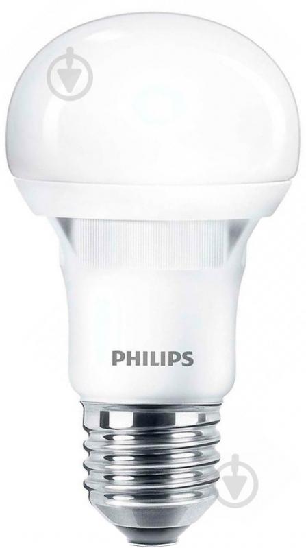 Лампа світлодіодна Philips 5 Вт A60 м’яка біла E27 230 В 3000 К 929001203887 - фото 1