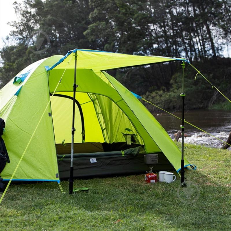 Палатка Naturehike P-Series Family Camping Tent CNK2300ZP028, светлый серый 6,9760239205e+012 - фото 8