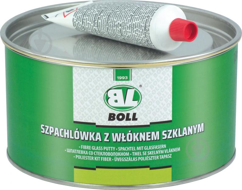 Шпаклівка зі скловолокном зелена BOLL 1,8 кг - фото 1