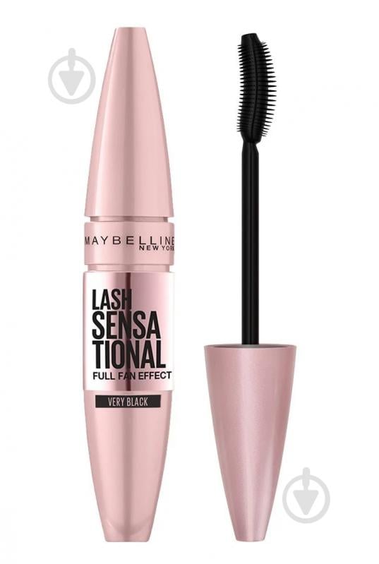 Туш для вій Maybelline New York Lash Sensational Black чорний 9,5 мл - фото 1