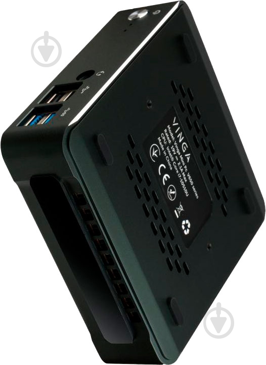 Компьютер Vinga Mini PC V600 (V6008565U.) black - фото 6