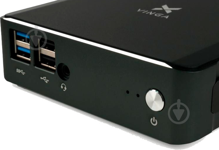 Компьютер Vinga Mini PC V600 (V6008565U.) black - фото 8