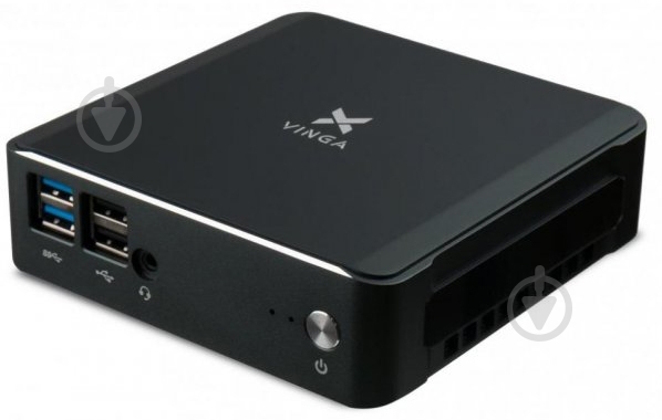 Неттоп Vinga Mini PC V650 (V65010510U.81T) black - фото 1