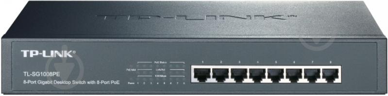 Коммутатор TP-Link TL-SG1008PE - фото 1