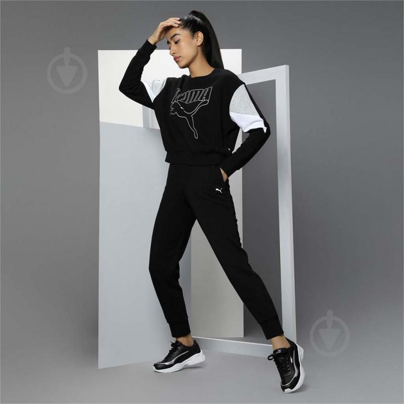 Світшот Puma Rebel Crew 58575001 р. XS чорний - фото 6