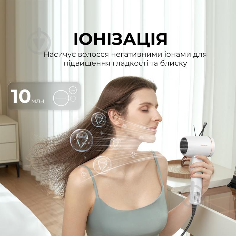 Фен JIMMY F7 White - фото 5