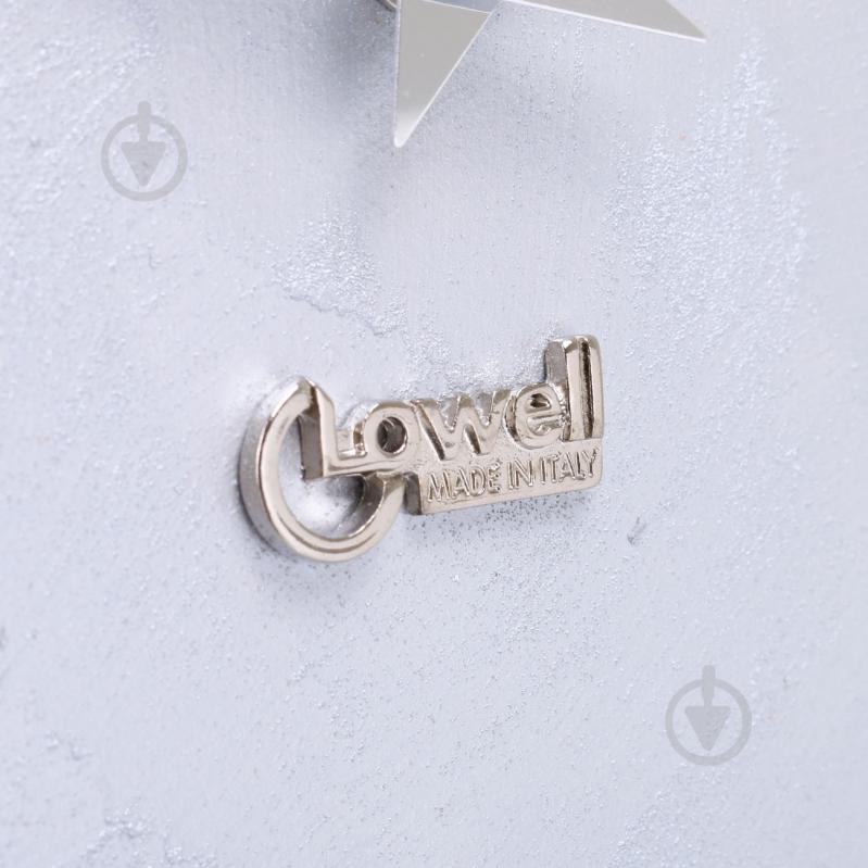 Часы настенные круглый silver grey Lowell - фото 4
