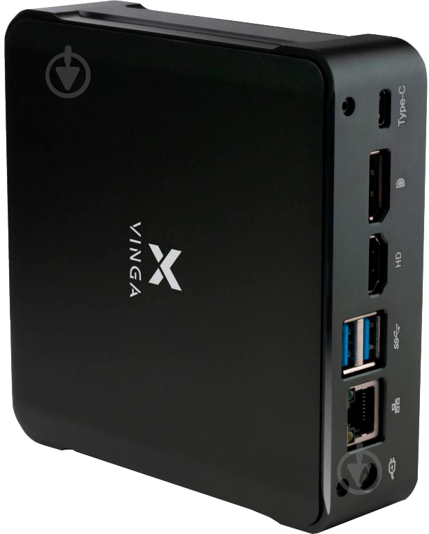 Неттоп Vinga Mini PC V600 (V6008565U.161T) black - фото 1