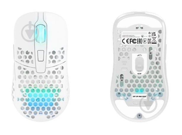 Мышь Xtrfy M42 WL RGB white (M42W-RGB-WHITE) - фото 7