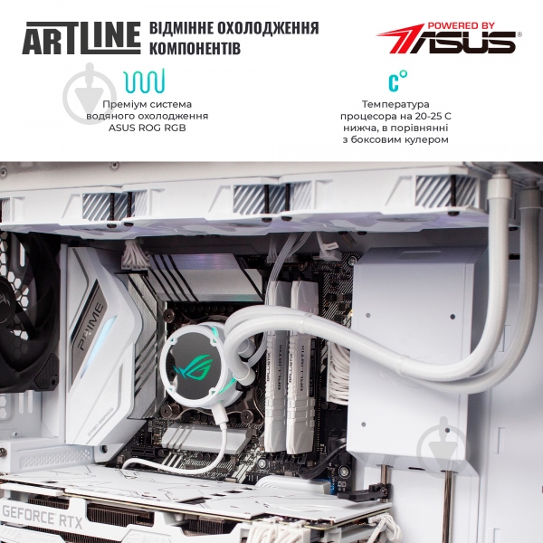 Компьютер Artline Gaming STRIX (STRIXv45w) white - фото 10