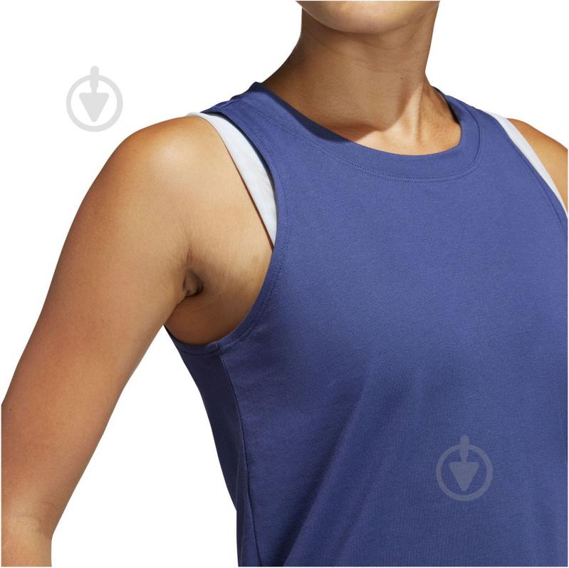 Майка Adidas FL8776 р.S синий - фото 5