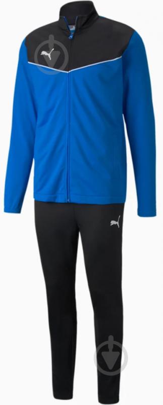 Спортивний костюм Puma INDIVIDUALRISE TRACKSUIT 65753406 р. XL синій - фото 1