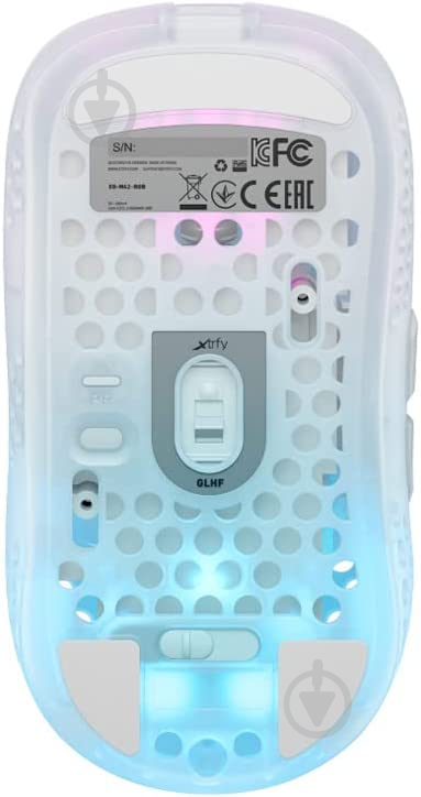 Мышь Xtrfy MZ1 RGB WL white (MZ1W-RGB-WHITE) - фото 9