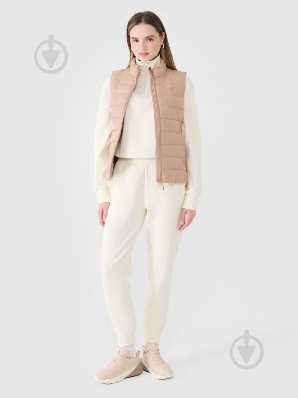 Жилет 4F VEST JACKET F181 4FWSS25TVJAF181-83S р.XL бежевий - фото 3 Жилет 4F VEST JACKET F181 4FWSS25TVJAF181-83S р.XL бежевий - фото 3