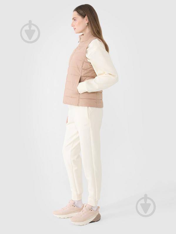 Жилет 4F VEST JACKET F181 4FWSS25TVJAF181-83S р.XL бежевий - фото 5 Жилет 4F VEST JACKET F181 4FWSS25TVJAF181-83S р.XL бежевий - фото 5