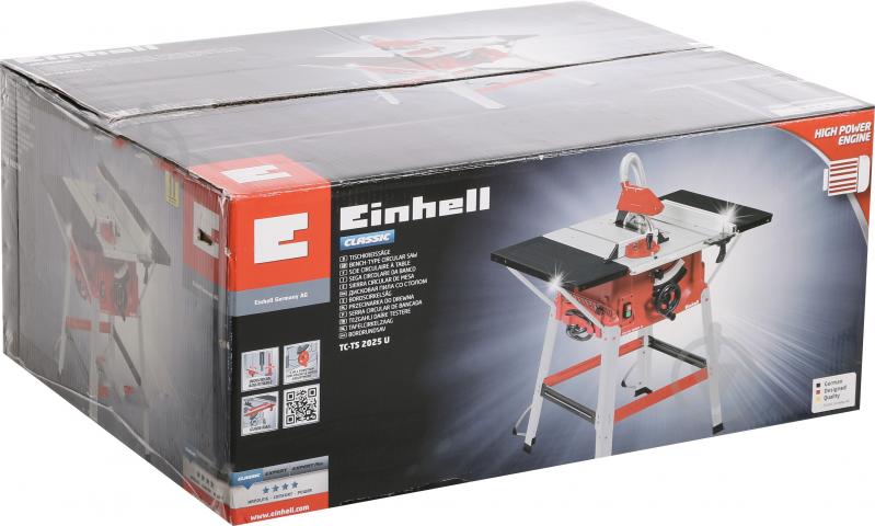 Пила циркулярная Einhell TC-TS 2025 U 4340540 - фото 6