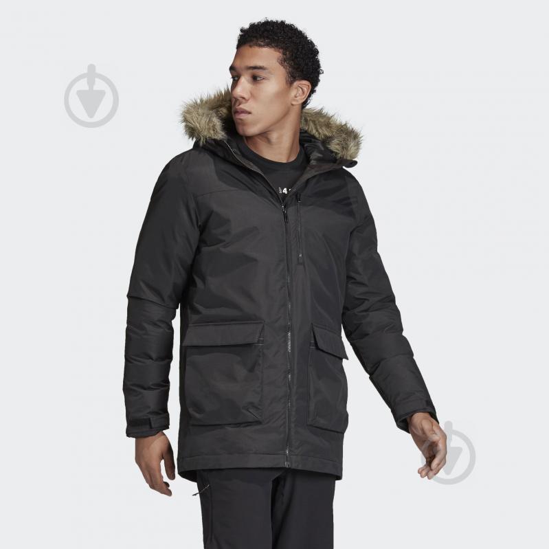 Куртка-парка мужская зимняя Adidas XPLORIC Parka BS0980 р.XL черная - фото 4