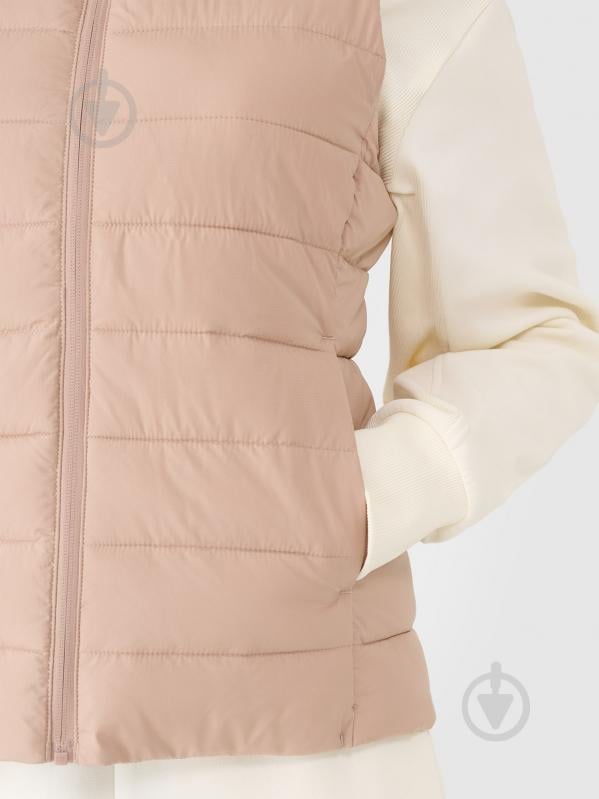 Жилет 4F VEST JACKET F181 4FWSS25TVJAF181-83S р.XS бежевый - фото 6 Жилет 4F VEST JACKET F181 4FWSS25TVJAF181-83S р.XS бежевый - фото 6