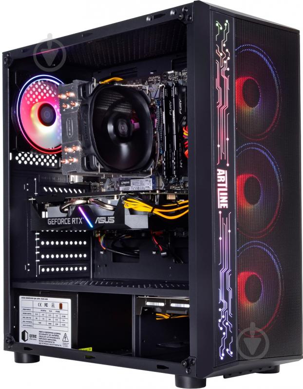 Компьютер персональный Artline Gaming (X81v09) black - фото 5