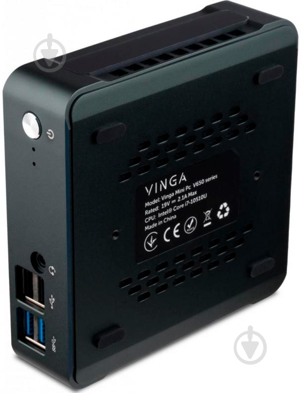 Неттоп Vinga Mini PC V600 (V6008265U.8256) black - фото 2 Неттоп Vinga Mini PC V600 (V6008265U.8256) black - фото 2