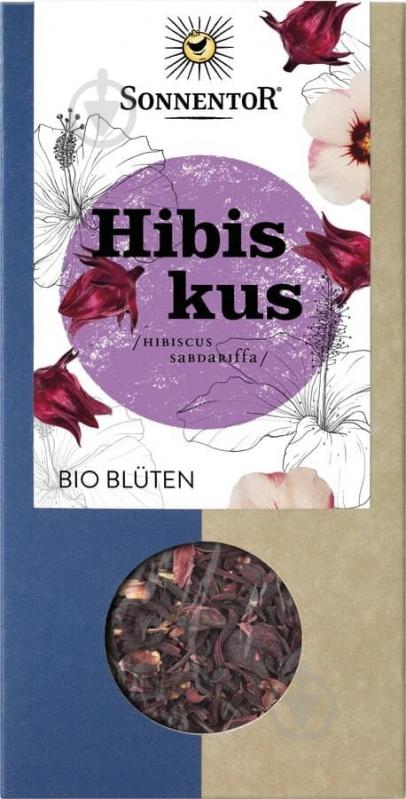 Чай Sonnentor Гибискус (красная мальва) 80 г (35276) - фото 1 Чай Sonnentor Гибискус (красная мальва) 80 г (35276) - фото 1