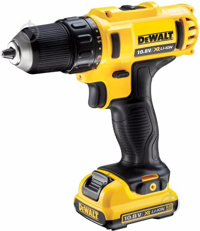 Шуруповерт аккумуляторный DeWalt DCD710D2 - фото 1