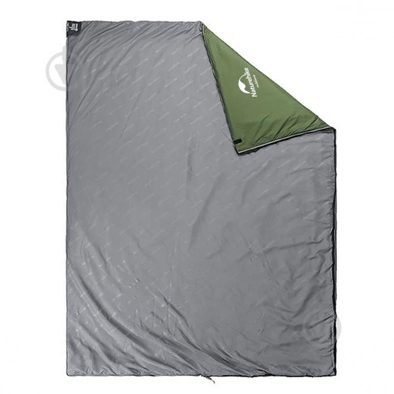 Спальник Naturehike весна/осень, LW180 NH21MSD04 левый, (15°C), p-p XL, темно-зеленый 6927595786956-L - фото 2