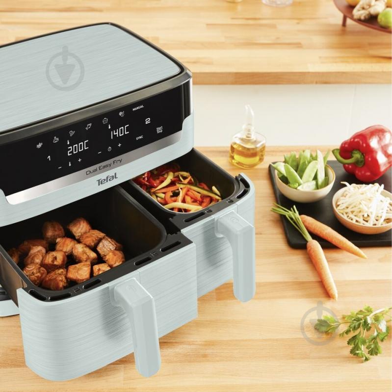 Мультипечь Tefal Dual Easy Fry EY9014E0 - фото 7