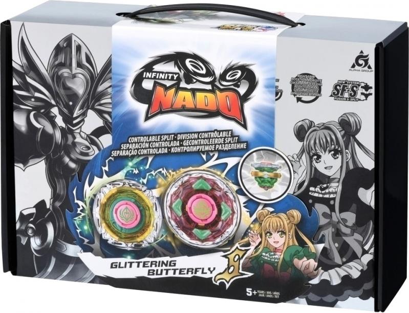 BUTTERFLY - 2枚セット ᐉ Дзиґа Auldey Infinity Nado Крек Glittering Butterfly-s