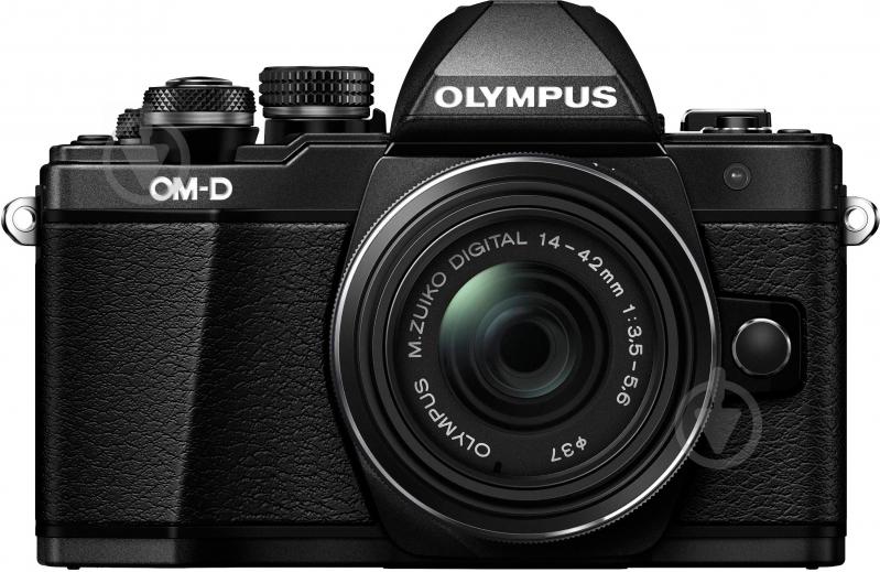 Фотоаппарат Olympus OM-D E-M10 Mark II Pancake Zoom 14-42mm Kit black - фото 1