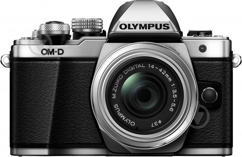 Фотоаппарат Olympus OM-D E-M10 Mark II Pancake Zoom 14-42mm Kit silver - фото 1