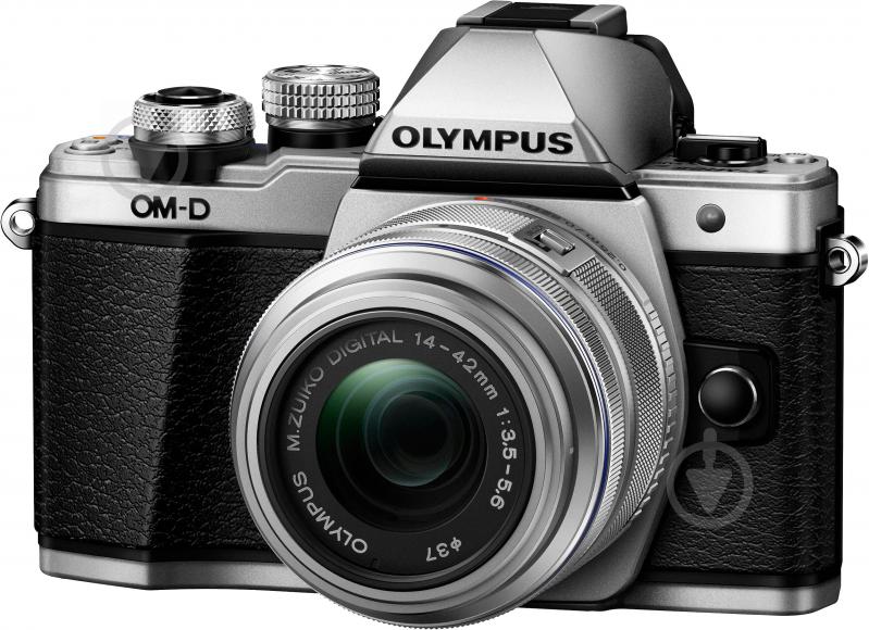 Фотоаппарат Olympus OM-D E-M10 Mark II Pancake Zoom 14-42mm Kit silver - фото 2