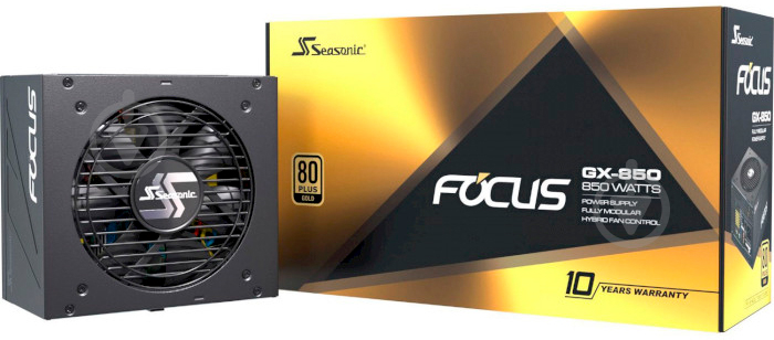 Блок живлення Seasonic SSR-850FX FOCUS Gold 850 Вт - фото 8