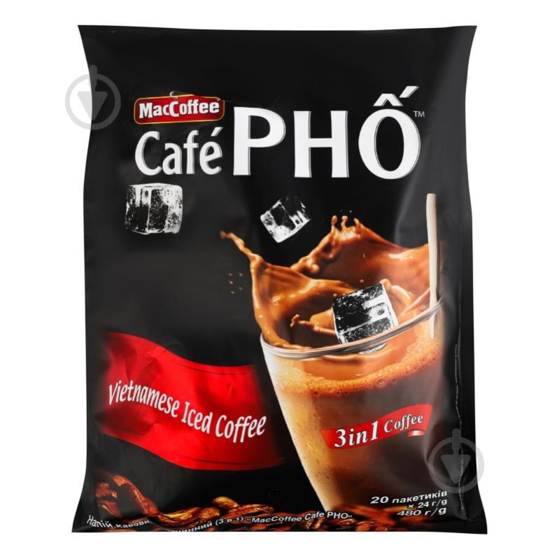 Кавовий напій MacCoffee 3в1 Cafe PHO 24 г - фото 10
