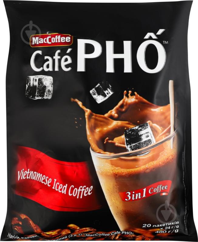 Кавовий напій MacCoffee 3в1 Cafe PHO 24 г - фото 2