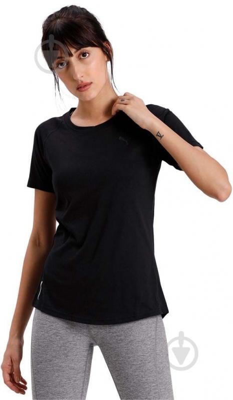 Футболка Puma A.C.E. RAGLAN TEE 51710521 р.M черный - фото 1