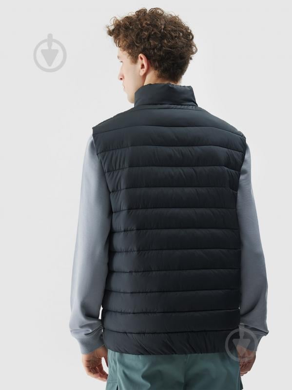 Жилет 4F VEST JACKET M191 4FWSS25TVJAM191-20S р.3XL чорний - фото 3