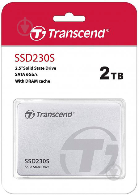 SSD-накопитель Transcend 2000GB 2,5" SATA III 3D NAND (TS2TSSD230S) - фото 7