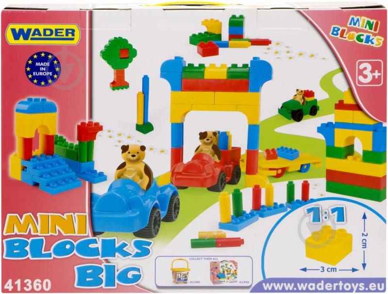 Конструктор Wader Mini blocks 41360 - фото 2