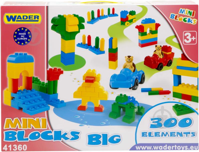 Конструктор Wader Mini blocks 41360 - фото 3