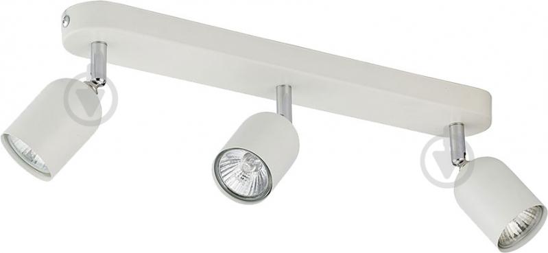 Спот TK Lighting Naro 3x35 Вт GU10 белый/хром 4413 - фото 1
