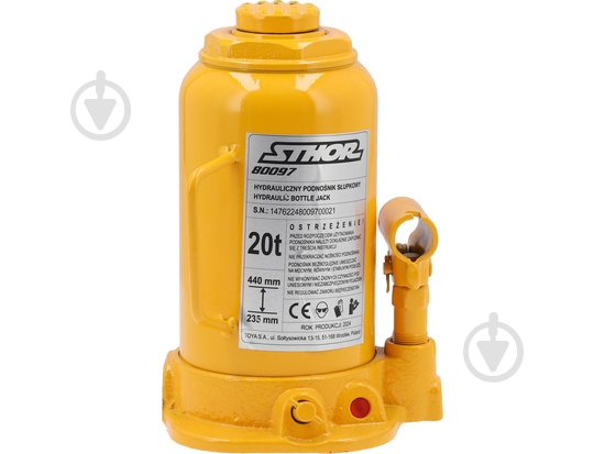 Домкрат гидравлический STHOR 20 т - фото 1 Домкрат гидравлический STHOR 20 т - фото 1