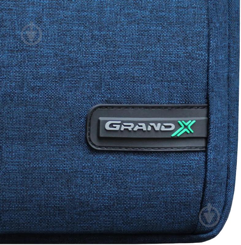 Сумка для ноутбука Grand-X Magic pocket 14" navy (SB-148N) - фото 8