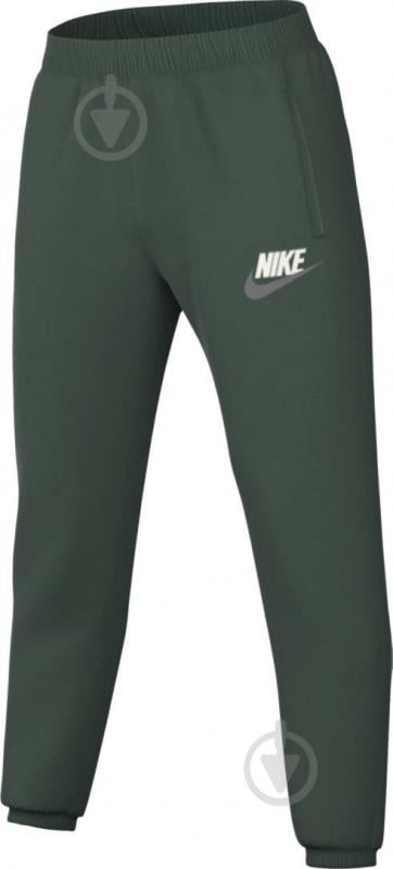 Брюки Nike M NK CLUB+ FT CF LBR PANT FB7687-323 р. 2XL зеленый - фото 8