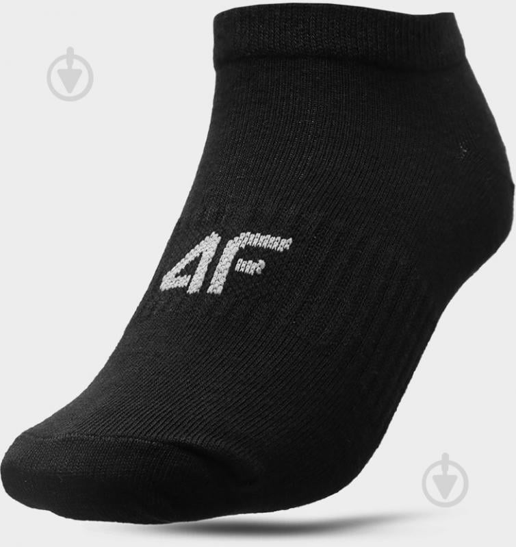 Шкарпетки 4F SOCKS CAS F161 (5PACK) 4FJSS23USOCF161-20S р.32-35 чорний 5 пар шт. - фото 1