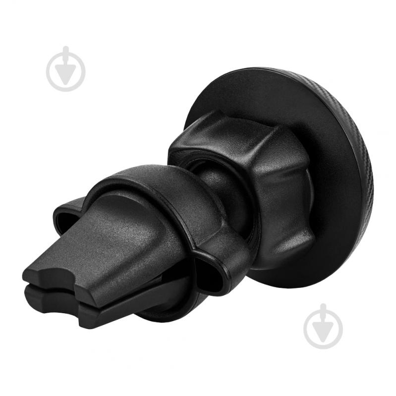 Держатель для телефона AirVent Ultra MagCircle для дефлектора, магнитный Magsafe Brevia черный - фото 5 Держатель для телефона AirVent Ultra MagCircle для дефлектора, магнитный Magsafe Brevia черный - фото 5