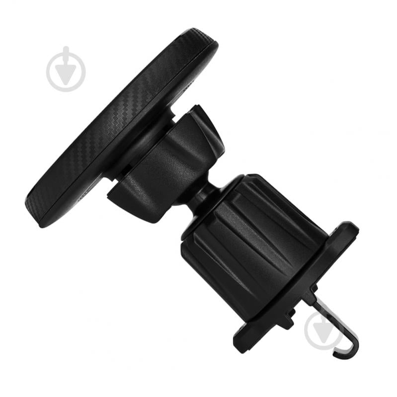 Держатель для телефона AirVent Ultra MagCircle для дефлектора, магнитный Magsafe Brevia черный - фото 2 Держатель для телефона AirVent Ultra MagCircle для дефлектора, магнитный Magsafe Brevia черный - фото 2