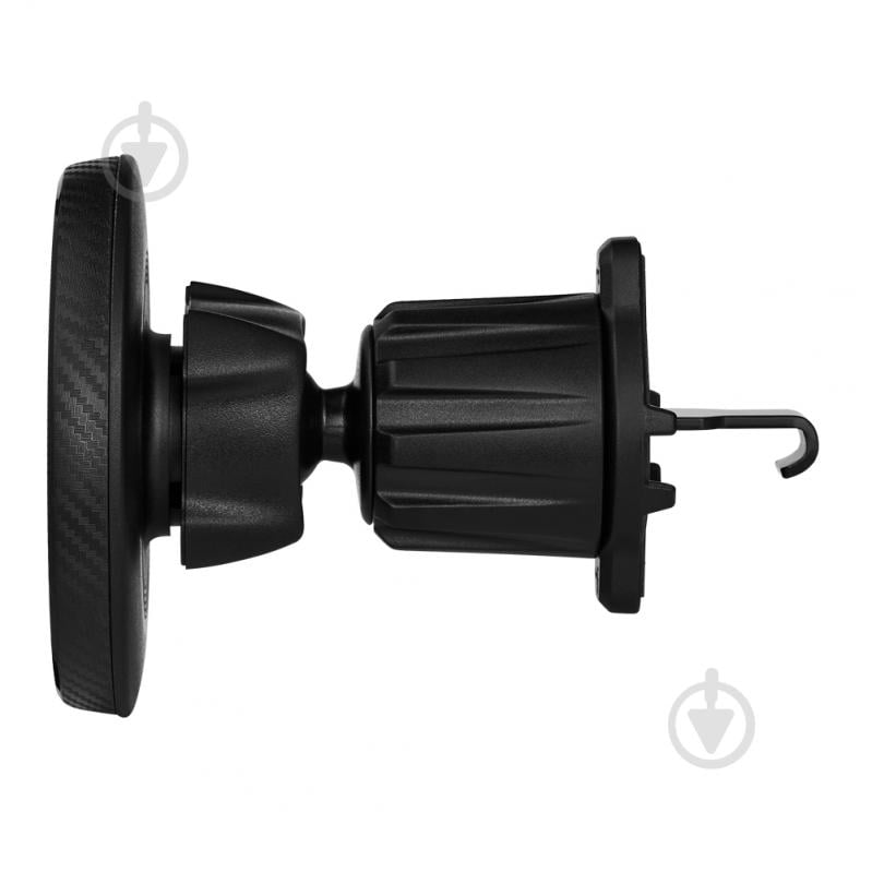 Держатель для телефона AirVent Ultra MagCircle для дефлектора, магнитный Magsafe Brevia черный - фото 3 Держатель для телефона AirVent Ultra MagCircle для дефлектора, магнитный Magsafe Brevia черный - фото 3